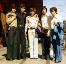 Adnans onkel og hans venner, 1974, privat foto.