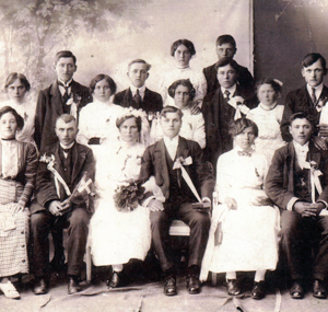 Polsk bryllup i Nakskov 1910erne, Nakskov lokalhistoriske arkiv.